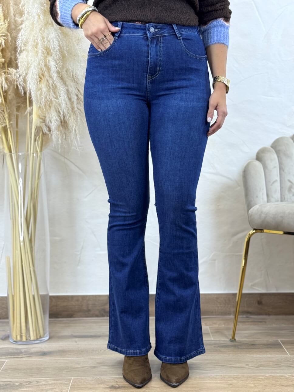 Pantalón Campana Pandora Denim (1)